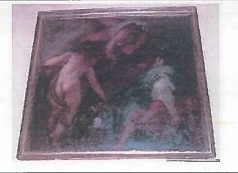 Diana sculaccia gli amorini - Curtatone, Mantova